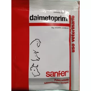 Daimetoprim 500 Gr & Coccidicida & Salmolenosis & Sanfer