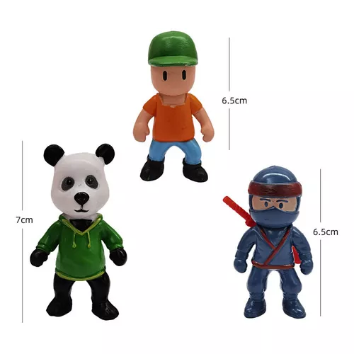 Kit 16 Bonecos Personagens Jogo Stumble Guys 7 Cm P/entrega