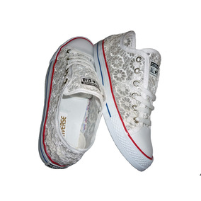 converse blancas encaje converse blancas encaje
