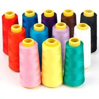 Hilo De Coser Poliéster 40/2 2000y. Oferta X 10 Conos