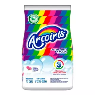 Detergente En Polvo Arcoiris De 9 Kg