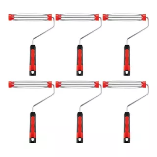 6 Garfos Gaiola 5 Arames Com Rosca 23 Cm Reforçado - Atlas