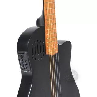 Guitarra Electro Criolla Clasica Tipo Godin Media Caja Ecu 