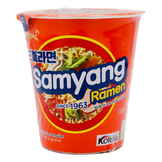 Ramen Coreano Samyang Original Taza 1 Pieza