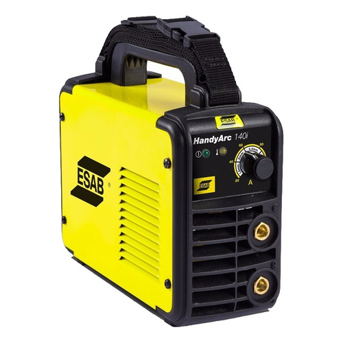 Soldadora inverter Esab HandyArc 140I amarilla y negra 50Hz/60Hz 220V