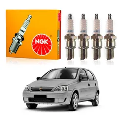  Jogo Velas Ngk Corsa Novo 1.0 Vhc Flex 2005 A 2009