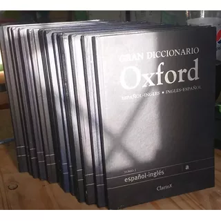 Gran Diccionario Oxford Español-ingles Ingles-español Tomo10