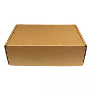 20 Cajas De Cartón Mailbox 24x16x8 Cm Kraft Microcorrugado