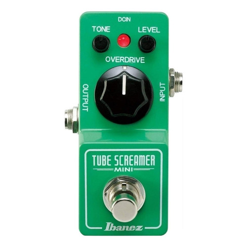 Pedal de efecto Ibanez Tube Screamer TSMini  verde claro