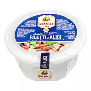 File Anchova Alici Italiano Aliche Biqueirão Rizzoli 330g