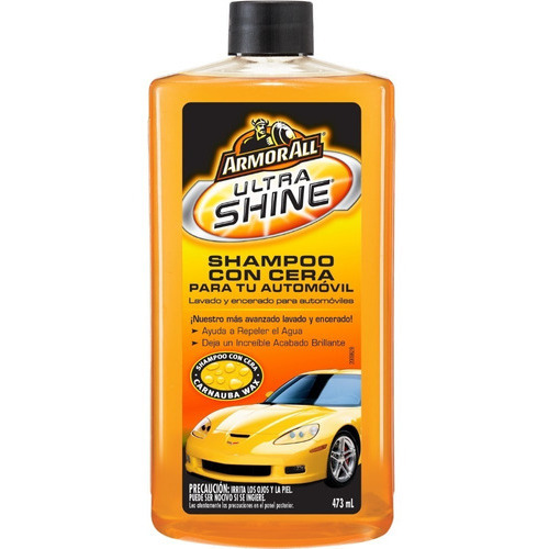 Shampoo Con Cera Ultra Shine Armorall Brillo Espejo En Autos