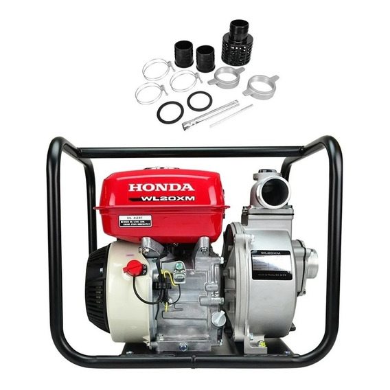 Motobomba Honda Wl20xm-mfx 2x2 Con Alerta 5.5 Hp