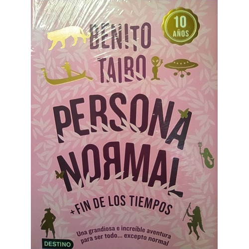 Pasta Dura - Rosa - Persona Normal - 10 Años - Benito Taibo