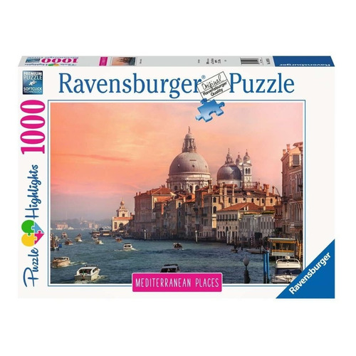 Puzzle 1000 Mediterranean Italy - Ravensburger 149766