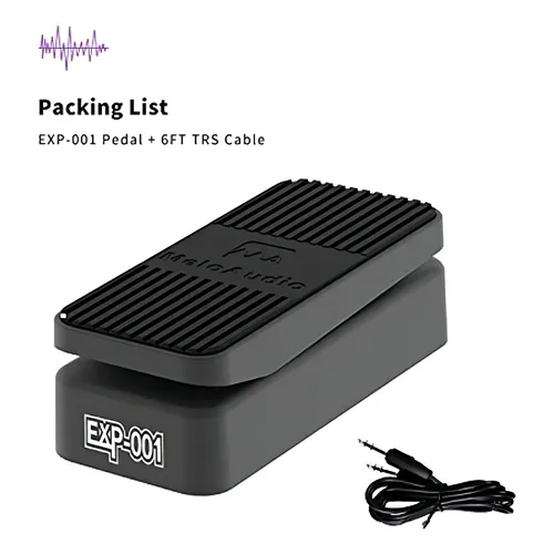 Pedal de efeito baixo Meloaudio Exp-001 Volume Expression