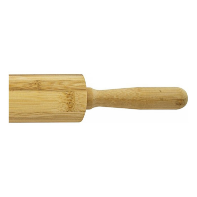 Palo De Amasar Madera Bamboo 50cm 190445 Bazarnet. P