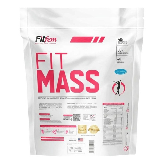 Fit Mass 5 Kilos - Ganador De Peso Para Mujer 