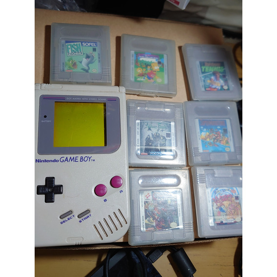 Gameboy Con 7 Juegos Originales 