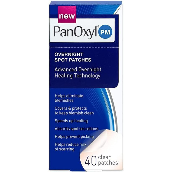 Panoxyl Overnight Spot Patches 40 Clear Patches Original