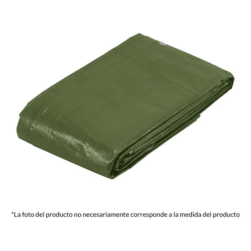 Lona Uso Rudo, Verde Olivo, 6 X 9 M Protec Uv Truper Expert