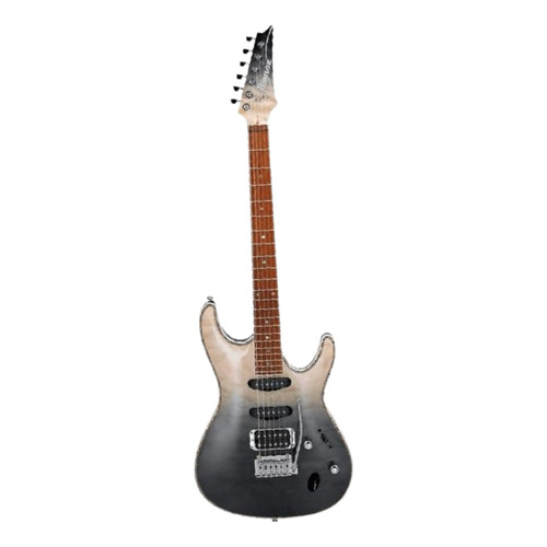 Guitarra eléctrica Ibanez SA Standard SA360NQM de arce/okoume black mirage gradation con diapasón de arce asado