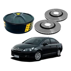  Disco Freio Dianteiro 283mm C4 Pallas 2.0 2007 A 2014