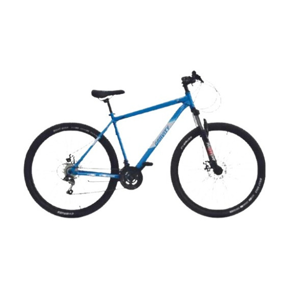 Bicicleta Gravity Lowrider R29 7v Azul Y Blanco 