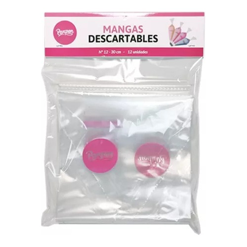 Mangas Descartables Nº12 - 30 Cm X 12 U - Parpen
