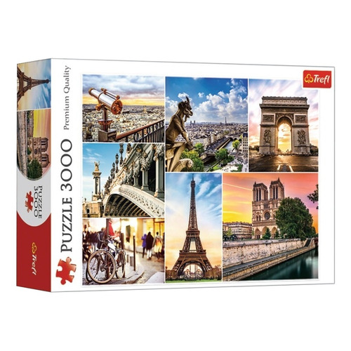 Rompecabezas Trefl Magic of Paris 33065 de 3000 piezas