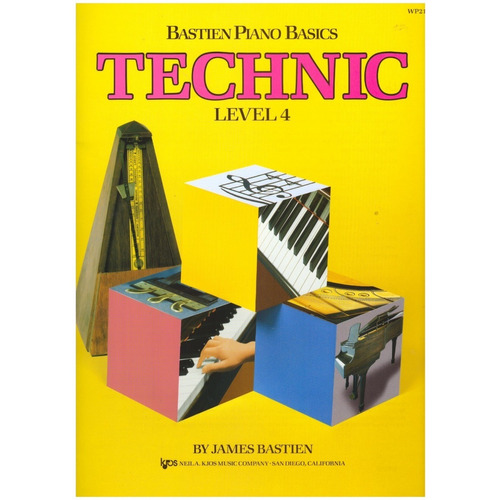  Bastien Piano Basics: Technic, Level 4