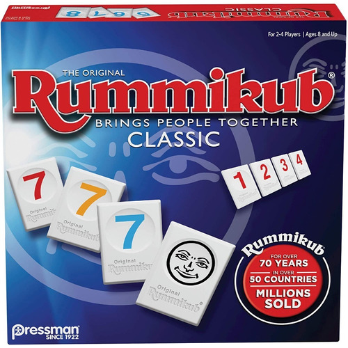 Juego De Mesa Rummikub Classic El Original Rummy De Pressman