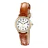 Timex - Mujer T2j761 Indiglo Reloj De Pulsera De Cuero, Miel