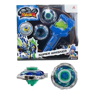 Infinity Nado Blade Athletic Super Whisker Beyblade 3902 Cor Azul