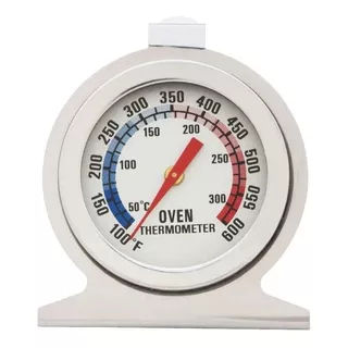  Termometro De Cocina Para Horno Y Control De Temperatura Color Plata