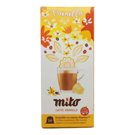 Nuevas! Cápsulas Latte Vainilla Mito - Nespresso Compatibles