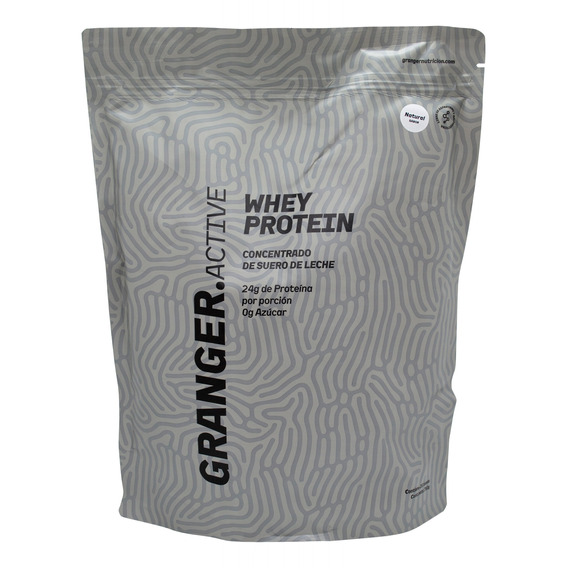 Granger Whey Protein Suplemento Proteína Natural 750gr 3c