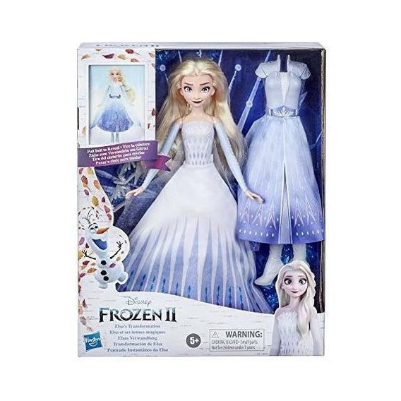 Frozen 2 - Transformacion De Elsa - Muñeca - Hasbro