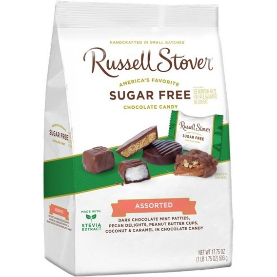 Chocolate Sin Azúcar (sugar Free) Russell Stover  503g