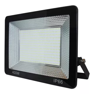 Refletor Mini Led 400w Slim Bivolt Prova D´água Ip67 Aaatop Cor Da Carcaça Preto Cor Da Luz Branco-frio 110v/220v