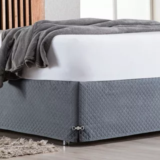 Saia Para Cama Box King 40cm Altura Matelada