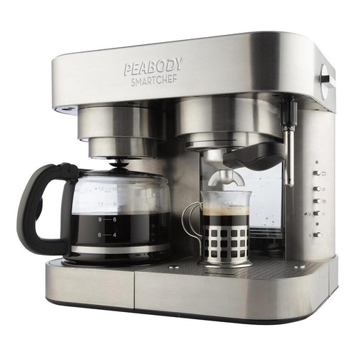 Cafetera Peabody Smartchef Premium PE-CC20 automática acero inoxidable de filtro 220V