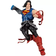 Mcfarlane Figura Superman Death Metal Articulada Dc Superman Multiverso Escala 18cm Original