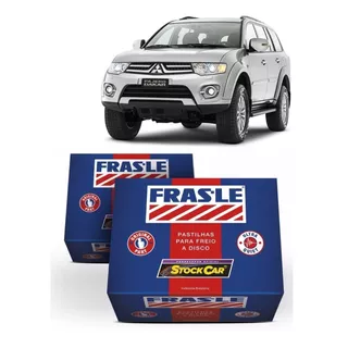 Pastilha Dianteir E Traseira Frasle Pajero Dakar 2010 A 2015