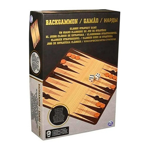 Juego De Mesa Backgammon Spin Master