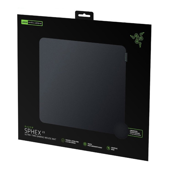 Pad Gamer Mouse Razer Sphex V3 Large Hard Black