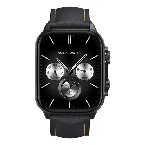 Smartwatch G-tide S5pro Amoled Bluetooth Para Ios Y Adroid Color De La Caja Negro Color De La Correa Negro Color Del Bisel Negro Diseño De La Correa Milanese