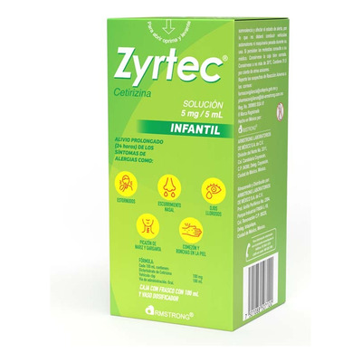 Zyrtec Inf Sol 100ml