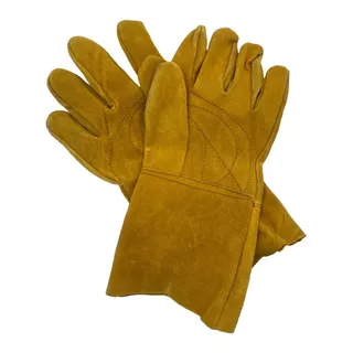 Guantes De Carnaza Largos Para Soldador