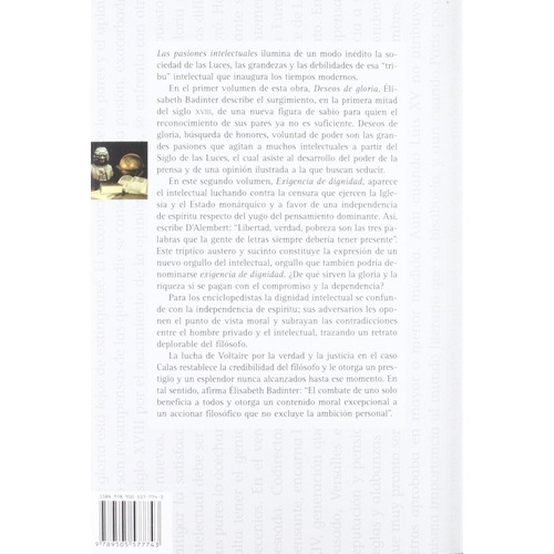 Las Pasiones Intelectuales 2, Badinter, Ed. Fce