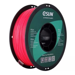 Filamento 3d Pla+ Esun De 1.75mm Y 1kg Magenta